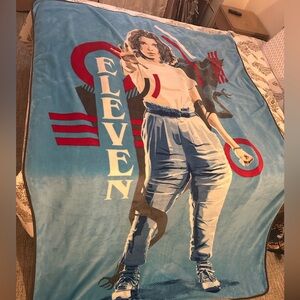 Stranger Things Eleven 
Plush Throw Blanket